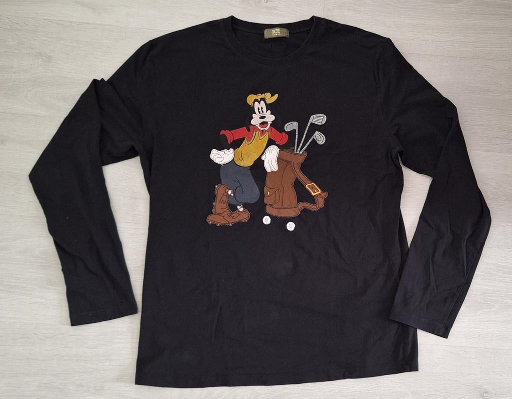 ICEBERG Goofy longsleeve / lange mouwen, Ophalen of Verzenden, Zo goed als nieuw, Zwart