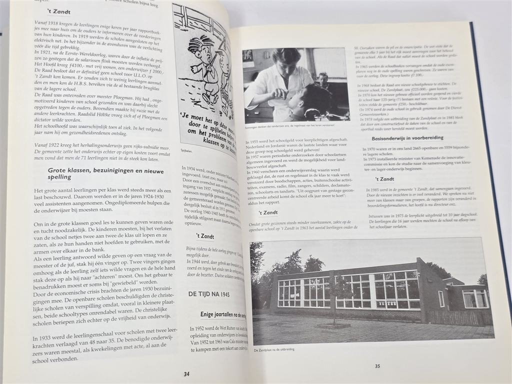 Onderwijs door de Eeuwen Heen — School \'t Zandt Groningen, Boeken, Geschiedenis | Stad en Regio, Ophalen of Verzenden, Gelezen