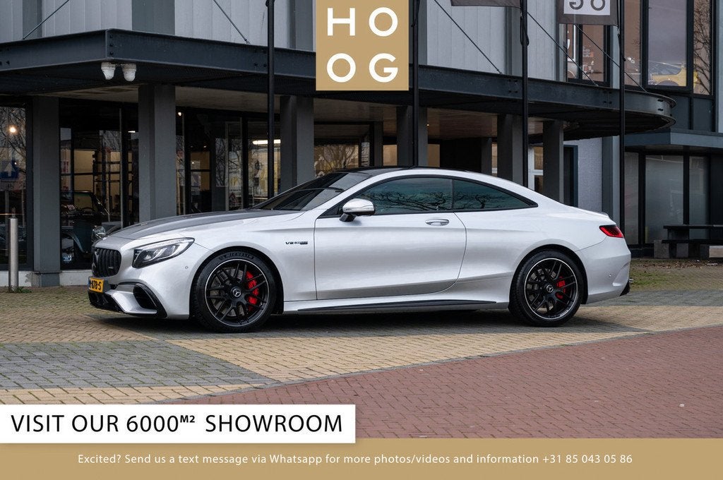 Mercedes-Benz S-Klasse S 63 AMG Coupé 4Matic+ (bj 2018), Gebruikt, 4 stoelen, Vierwielaandrijving, 129 €/maand