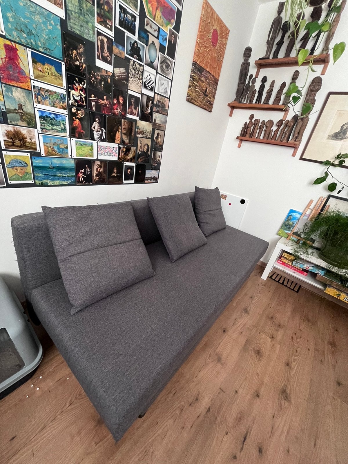 Ikea bedbankje - Ideaal voor kleine ruimtes, Ophalen, Gebruikt, Tweepersoons, Overige maten