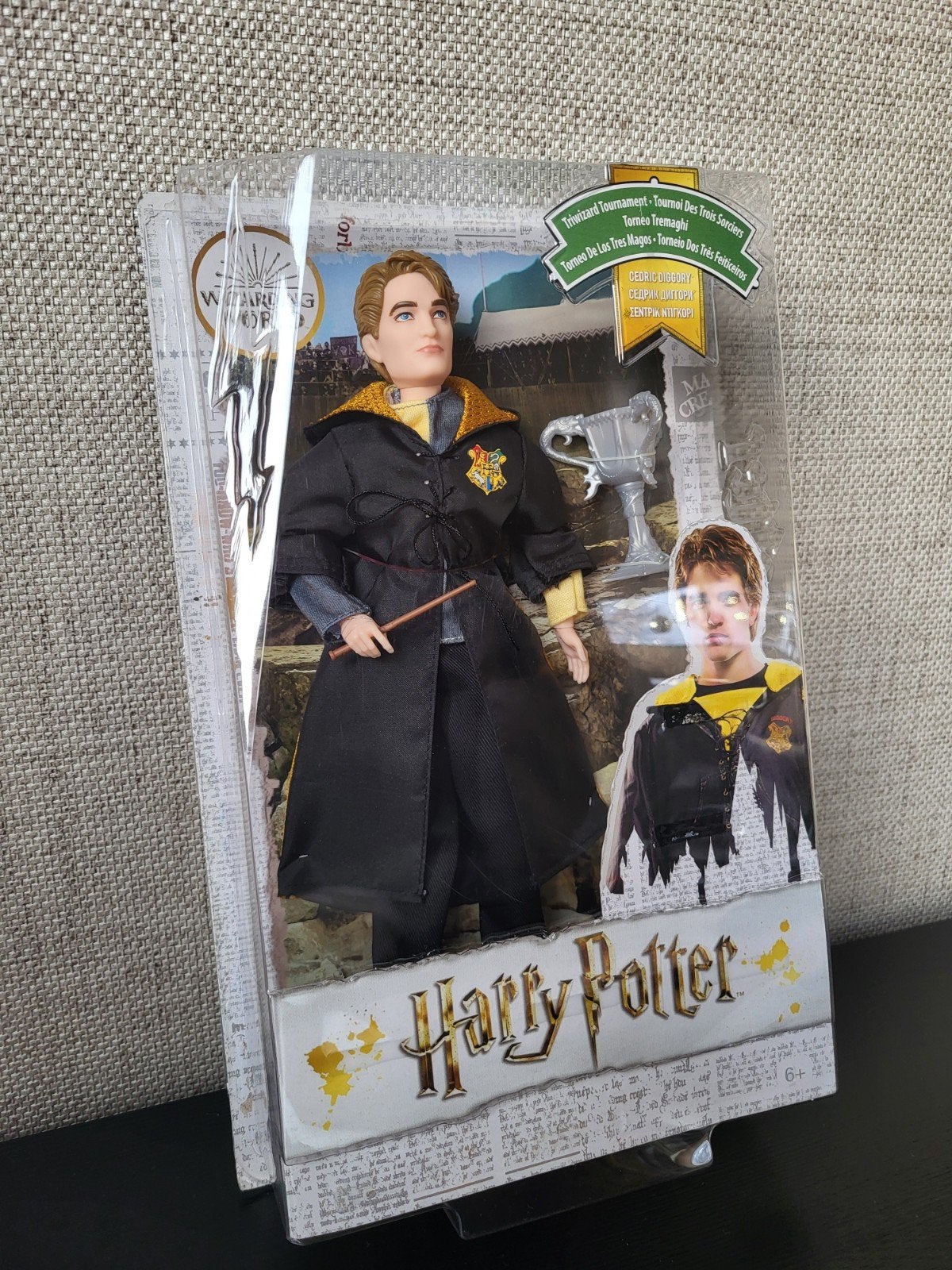 Harry Potter Cedric Diggory Triwizard Tournament pop, Verzenden, Nieuw, Actiefiguurtje