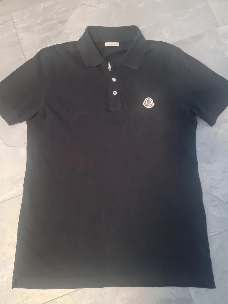 Jongens polo shirt Moncler, Ophalen of Verzenden, Zo goed als nieuw