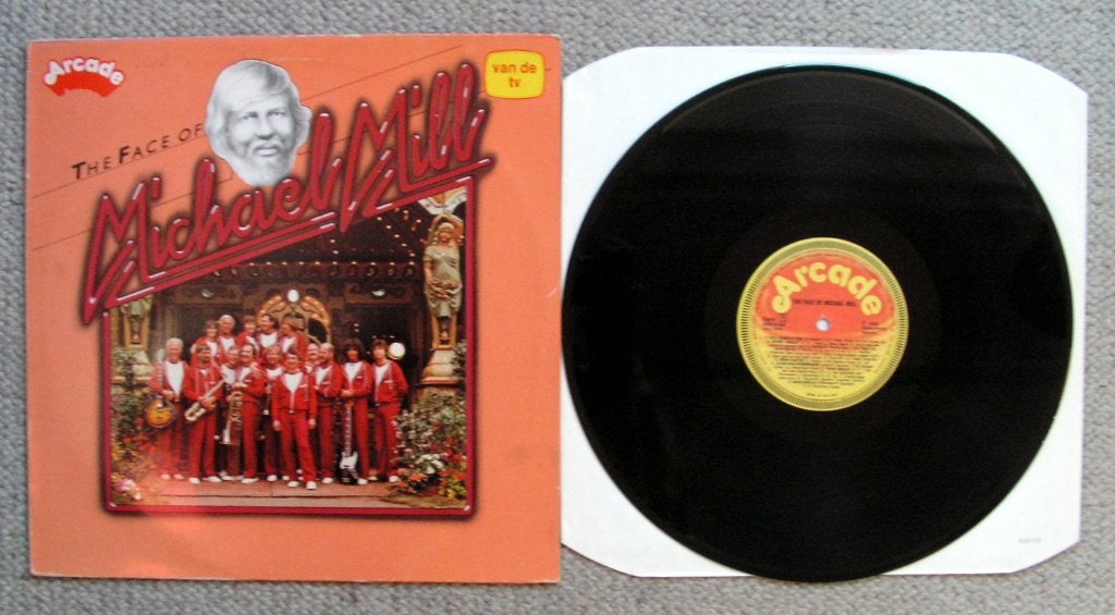 The Face Of Michael Mill 12 nrs LP 1980 MOOIE STAAT, LP, Gebruikt, Ophalen of Verzenden, Inclusief binnenhoes