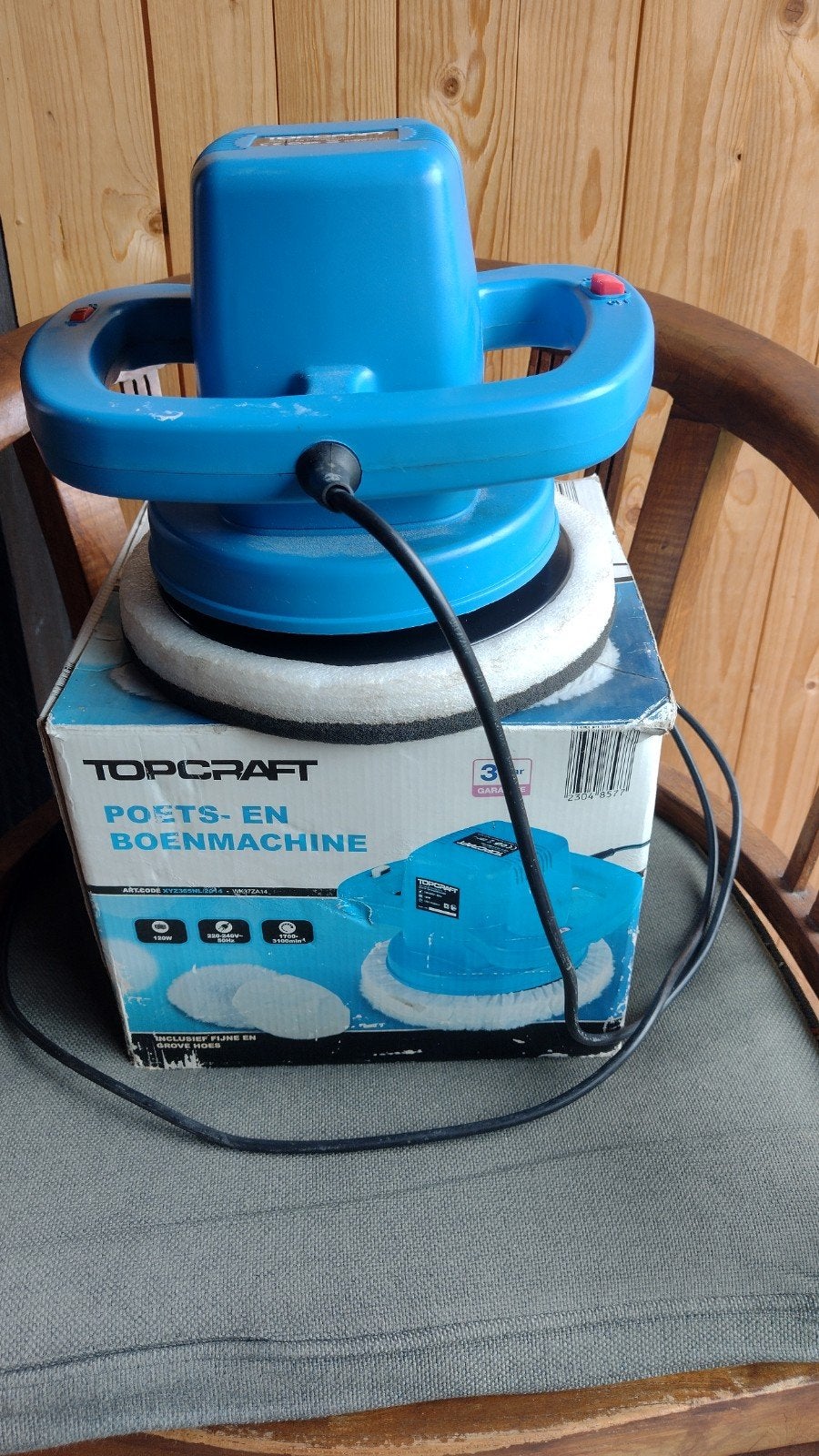 TOPCRAFT Poets- en Boen/polijstmachine, Ophalen of Verzenden, Gebruikt, Overige typen