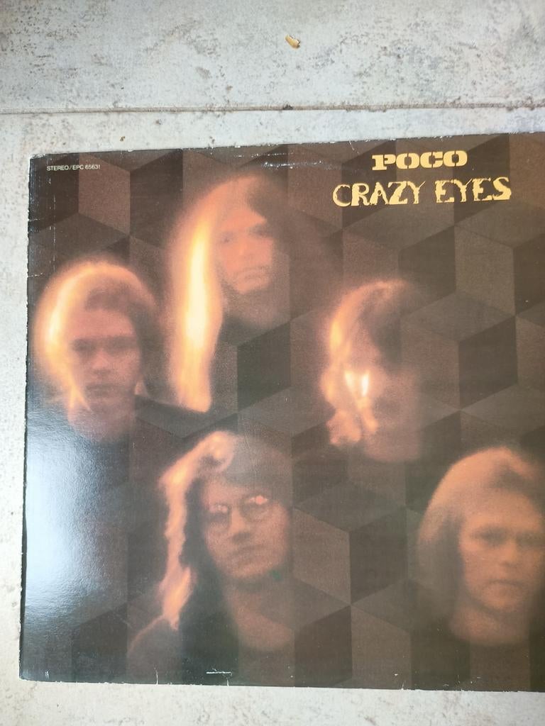 Poco - Crazy Eyes (1973) LP Vinyl, Cd's en Dvd's, Vinyl | Pop, Ophalen of Verzenden, 1970 - 1979, Gebruikt, 12 inch