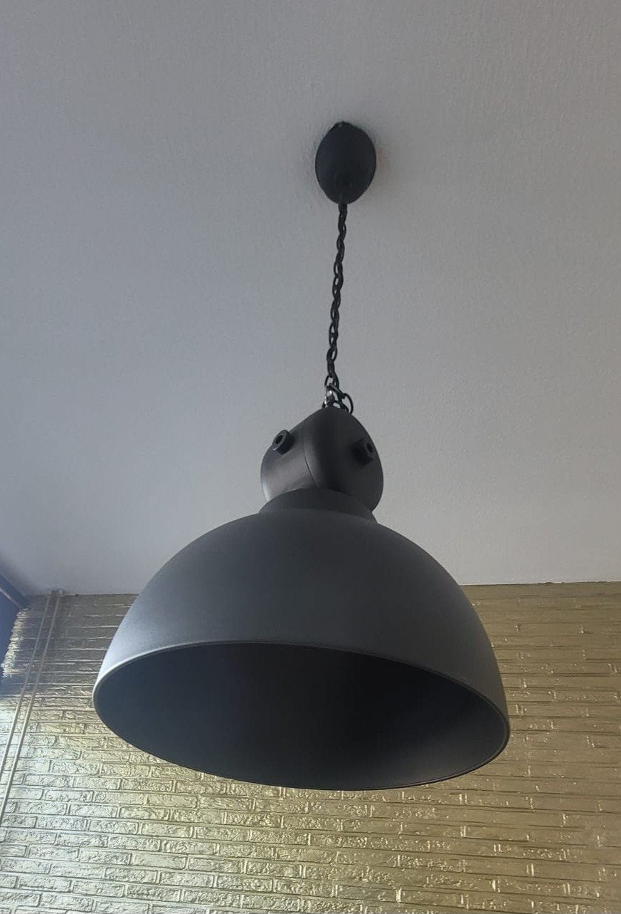 HK living hanglamp industrieel design, Huis en Inrichting, Ophalen, Zo goed als nieuw, Metaal, Industrieel design