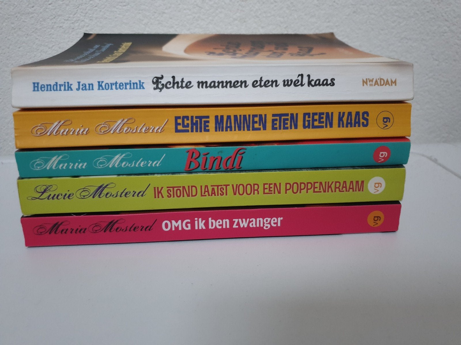 Boekenpakket: Maria Mosterd, Lucie Mosterd, Korterink, Ophalen of Verzenden, Gelezen, Maria Mosterd, Lucie Mosterd, Hendrik Jan Korterink