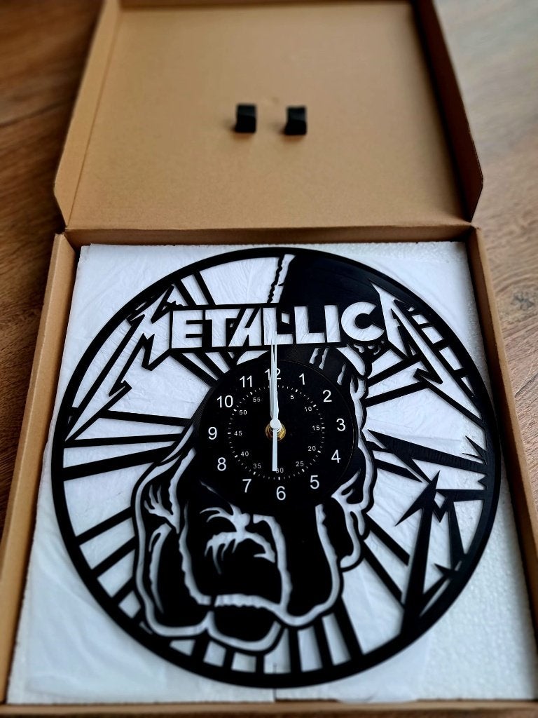 Metallica Vinyl Klok, Cd's en Dvd's, Vinyl | Hardrock en Metal, Ophalen of Verzenden, Nieuw in verpakking