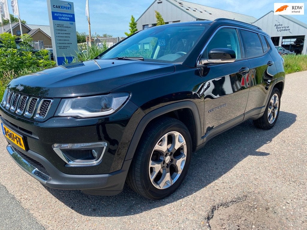 Jeep Compass 1.4 MultiAir Limited, Auto's, Voorwielaandrijving, 450 kg, Gebruikt, 4 cilinders