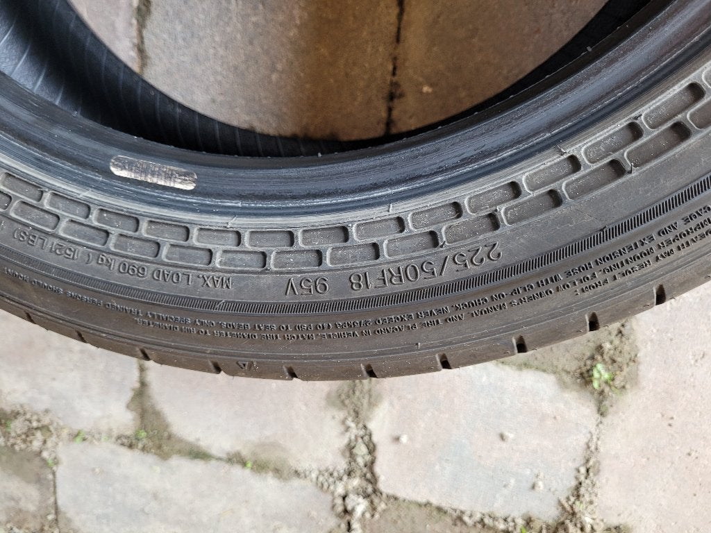 Autoband 225/50 R18 zomer, Ophalen, 18 inch, Gebruikt, Band(en)