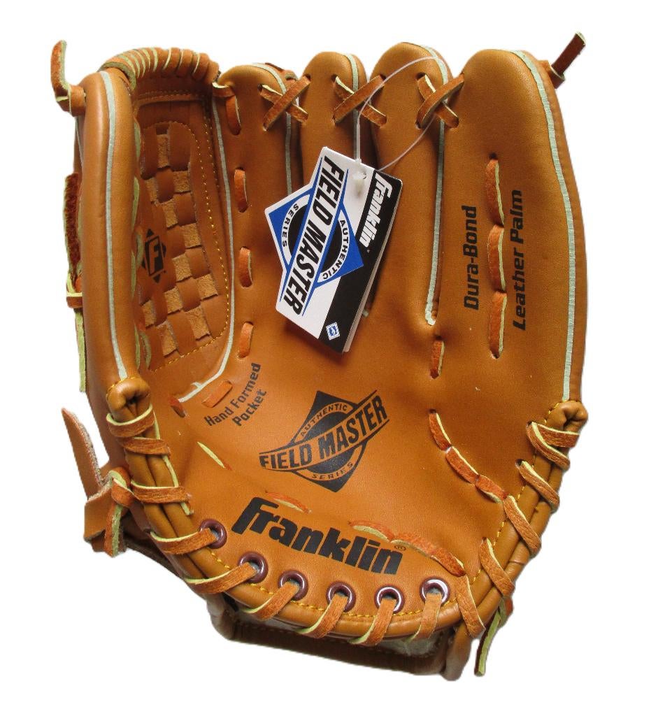 franklin fielmaster baseball glove regular 11,5 inch tan, Ophalen, Zo goed als nieuw, Honkbal, Handschoen