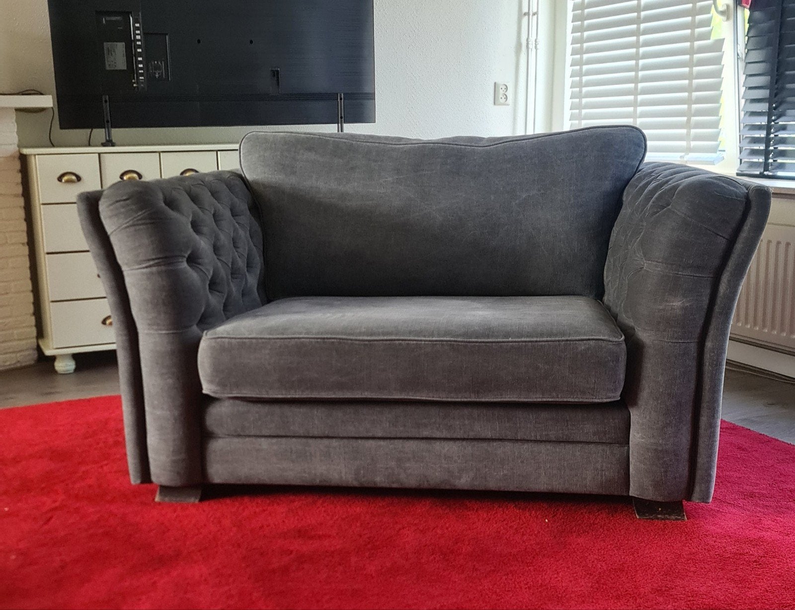 Olav home Queen loveseat, Ophalen, Gebruikt, Tweepersoons, 75 tot 100 cm