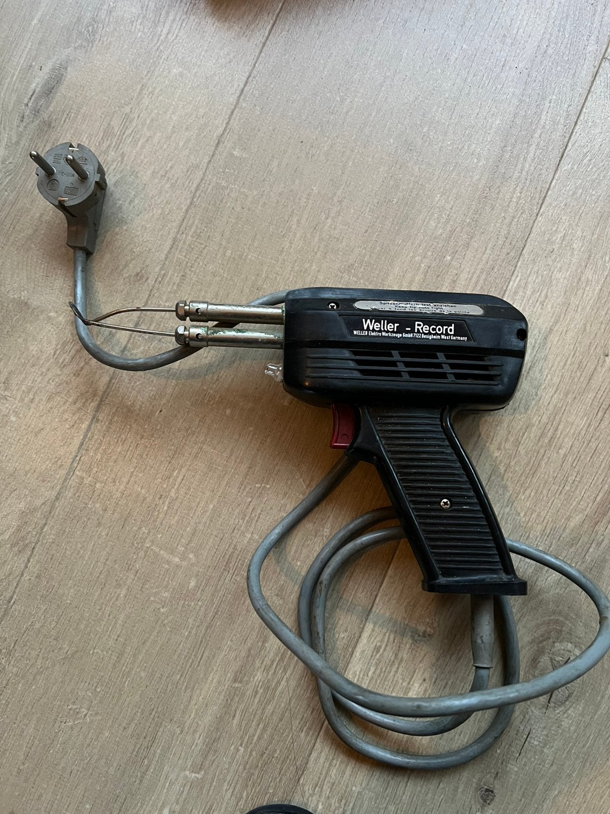 Weller Record soldeerpistool, Ophalen of Verzenden, Gebruikt