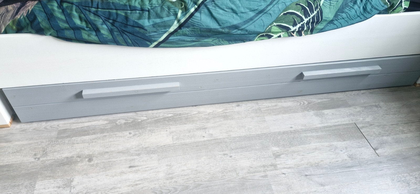 Bedlade woood, hoort bij bed morris, Ophalen, Eenpersoons, Hout, 90 cm