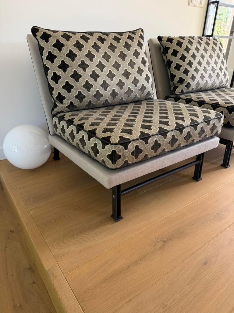 Artistiek Breda fauteuils, Ophalen, Zo goed als nieuw, 75 tot 100 cm, 50 tot 75 cm