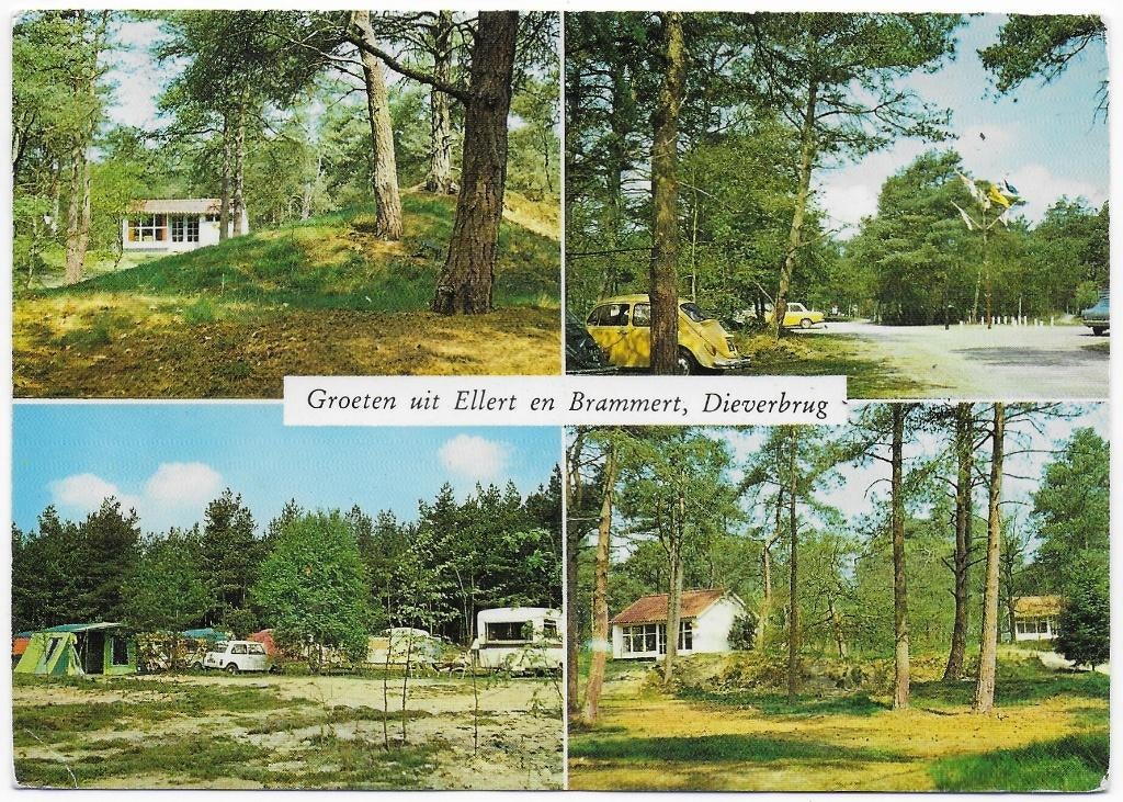 Dieverbrug Vakantiecentrum gelopen Ansichtkaart (B2406 ), Verzamelen, Ophalen of Verzenden, 1980 tot heden, Gelopen