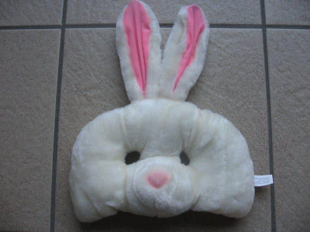 Konijnenmasker, Ophalen of Verzenden, Zo goed als nieuw