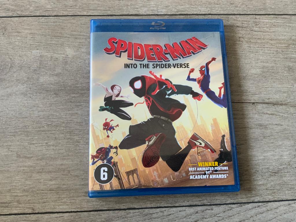 DVD Blu-Ray Spider-Man into the Spider-Verse BlRay Spiderman, Cd's en Dvd's, Blu-ray, Ophalen of Verzenden, Zo goed als nieuw
