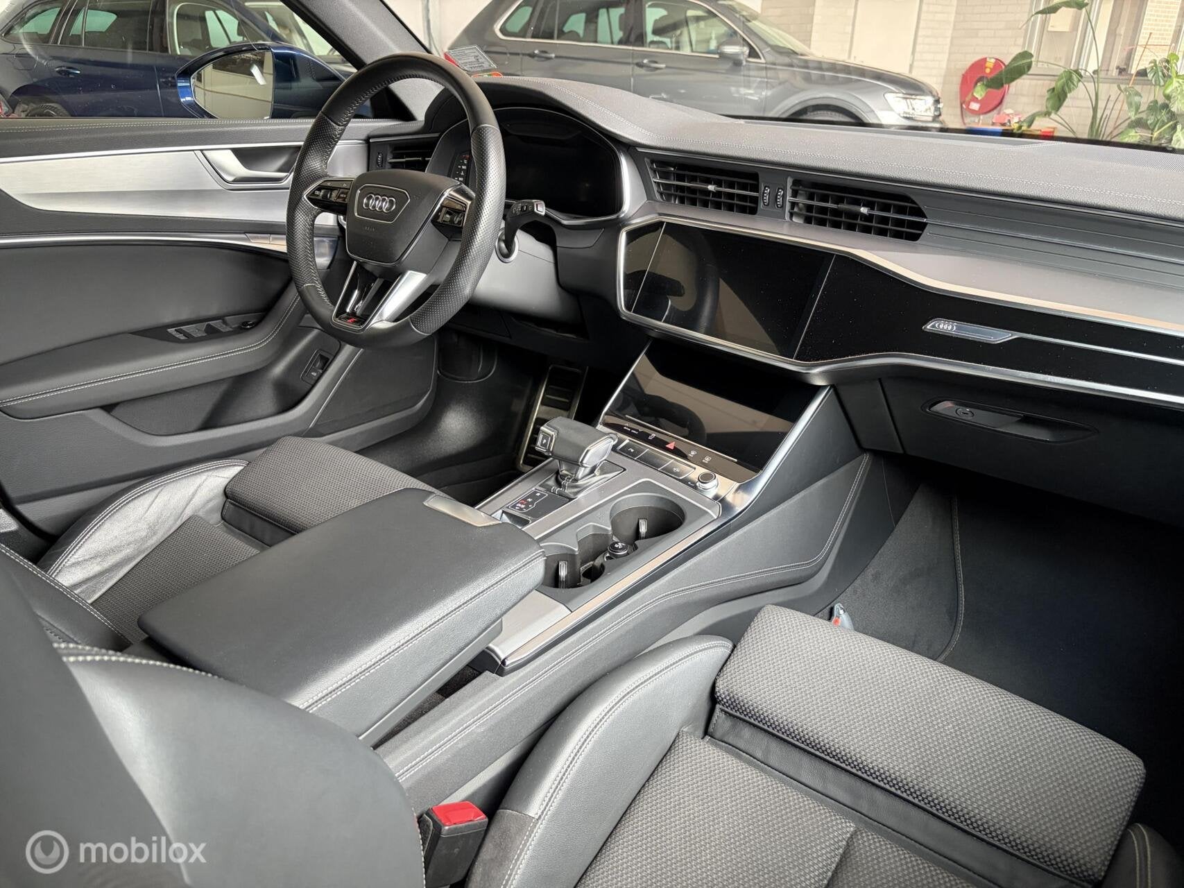 Audi A6 Avant 45 TFSI S edition., Gebruikt, Euro 6, 4 cilinders, Blauw