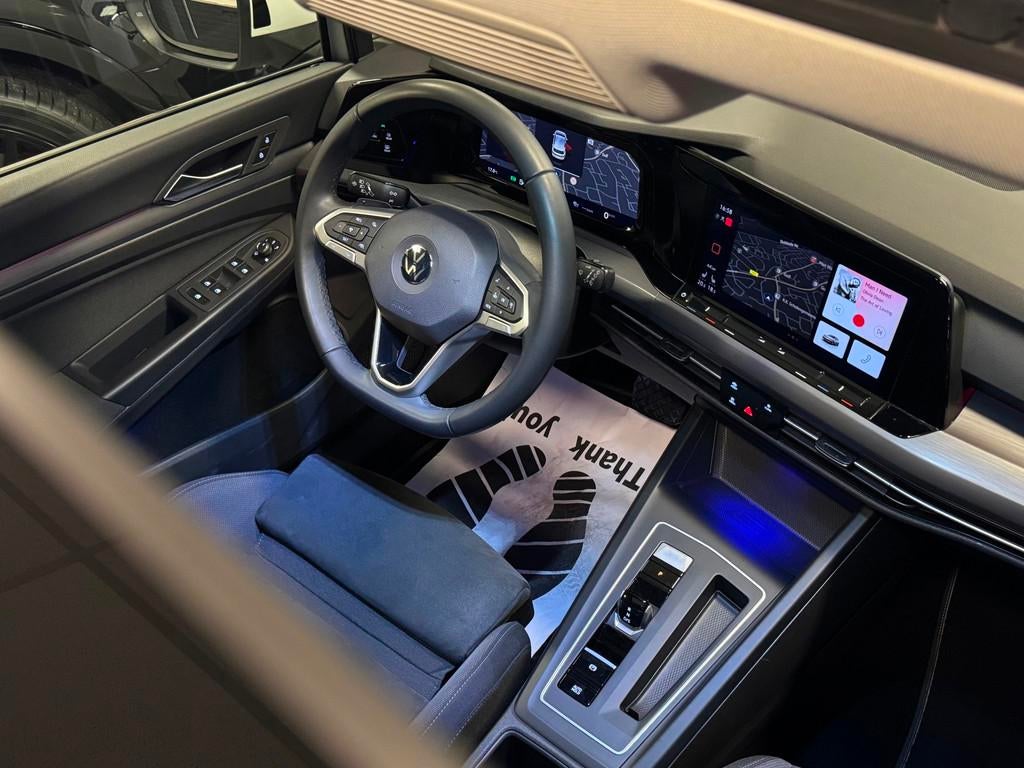 Volkswagen Golf 1.5 eTSI Style 150 PK |PANO|IQ.LIGHT|HUD|ACC, Stof, 4 cilinders, Zwart, Bedrijf