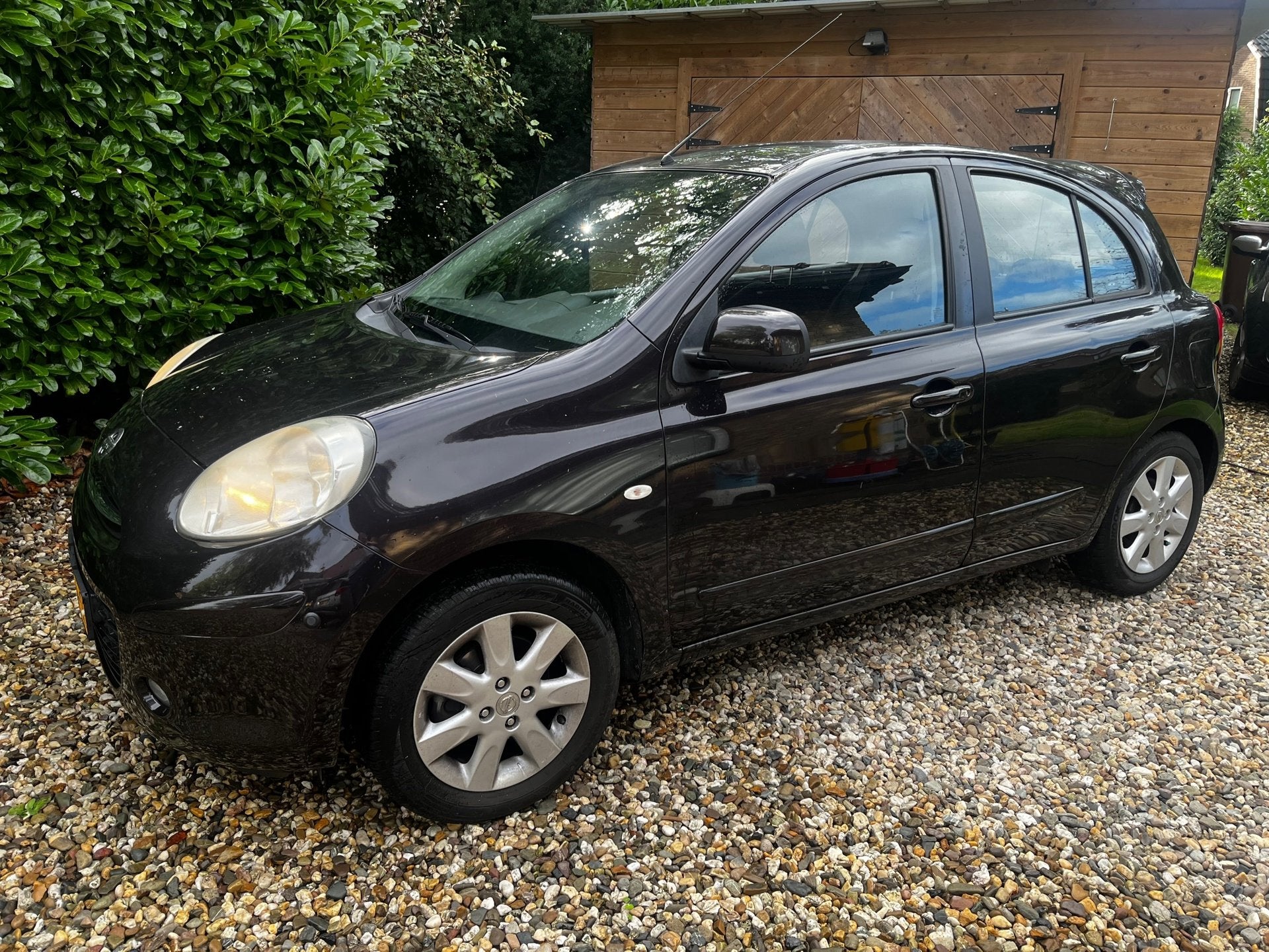 Nissan Micra RIJKAAR/APK/HISTORY/BEURT/NAP/LMV/AIRCO/5drs//D, Voorwielaandrijving, Stof, Zwart, Overige kleuren