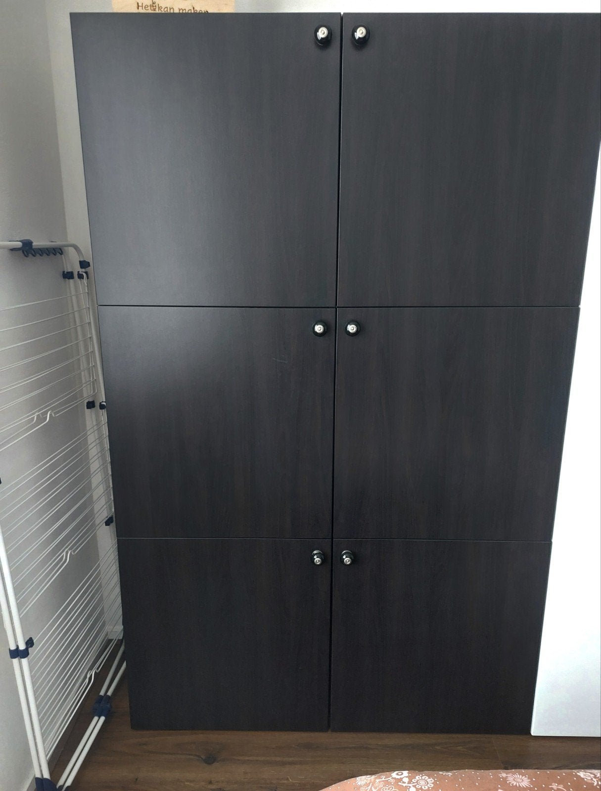 Ikea Besta/Lappviken Zwartbruine Kast., Huis en Inrichting, Ophalen, Gebruikt