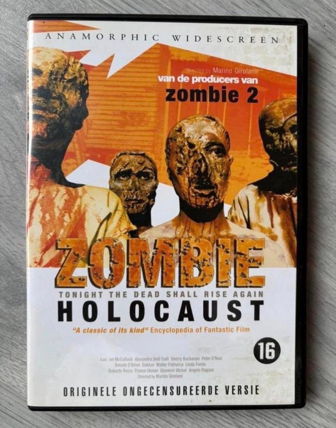 #1 Zombie Holocaust DVD - Originele Ongecensureerde Versie, Vanaf 16 jaar, Ophalen of Verzenden, Gebruikt, Vampiers of Zombies