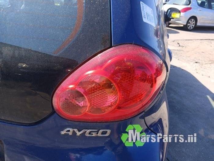 Achterlicht rechts van een Toyota Aygo, Gebruikt, -, -, Ophalen of Verzenden