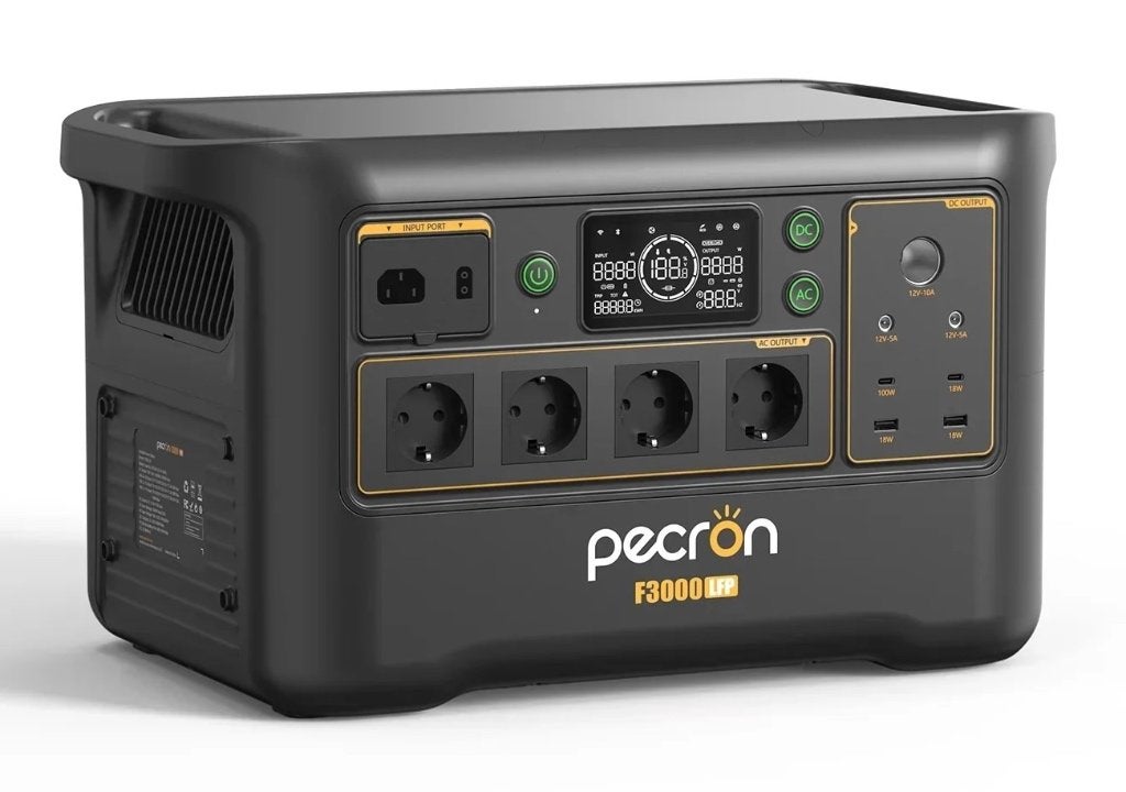 Pecron F3000LFP Powerstation 3.072 Wh / 3.600 W nog in doos, Ophalen, Zo goed als nieuw