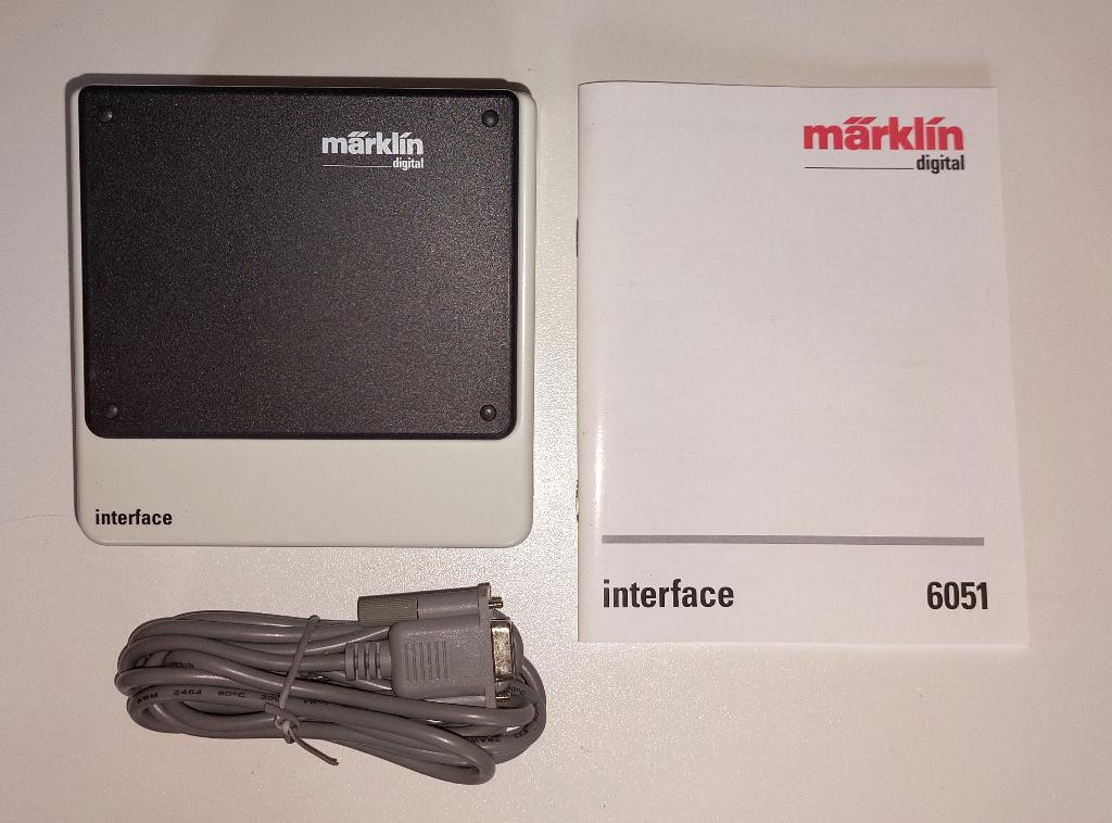 Marklin 6051 Interface verbindingsapparaat naar PC in ovp, Hobby en Vrije tijd, Ophalen of Verzenden, Zo goed als nieuw, Märklin