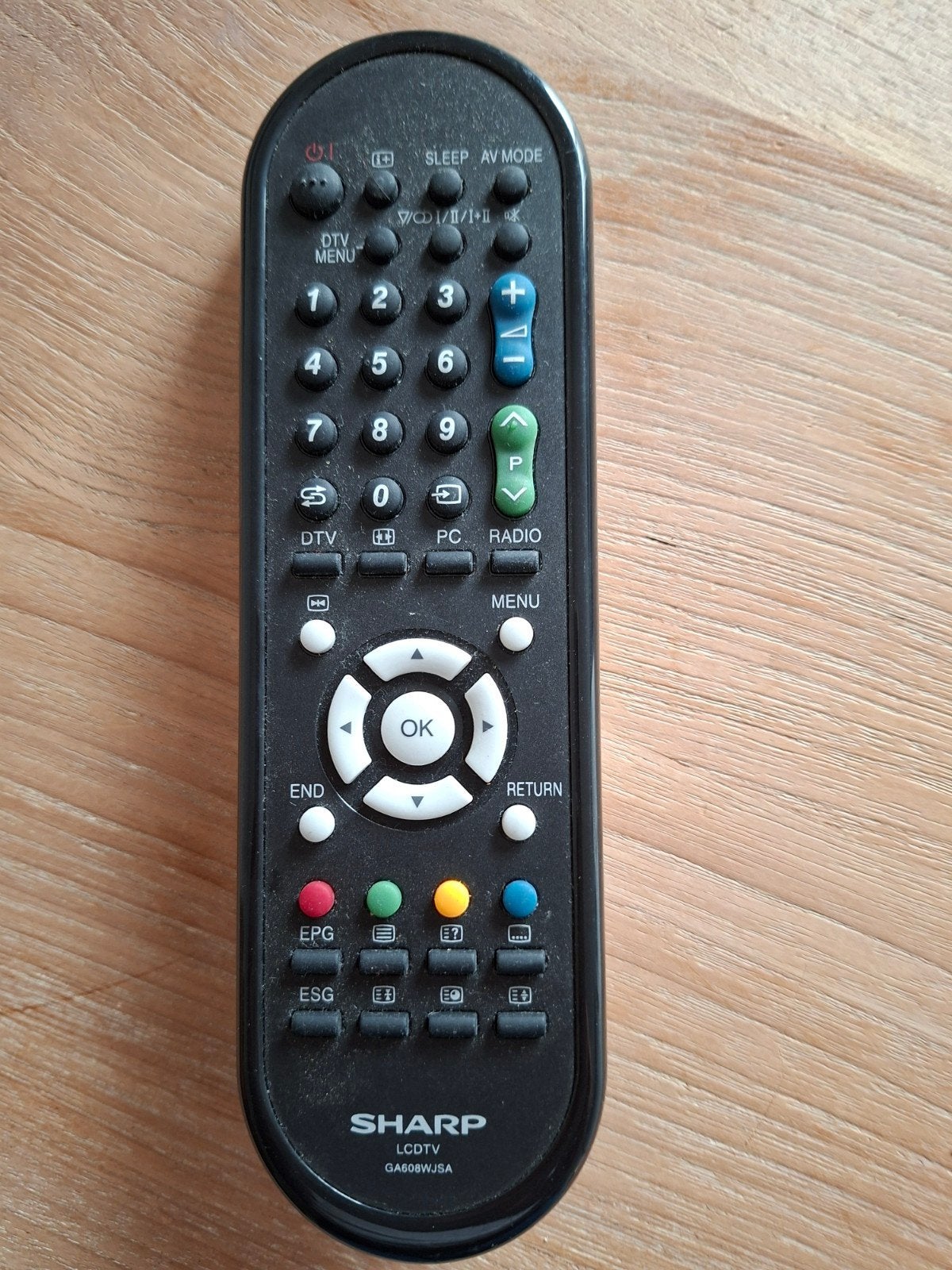 Sharp LCDTV Afstandsbediening GA608WJSA, Ophalen of Verzenden, Gebruikt, Origineel, Tv