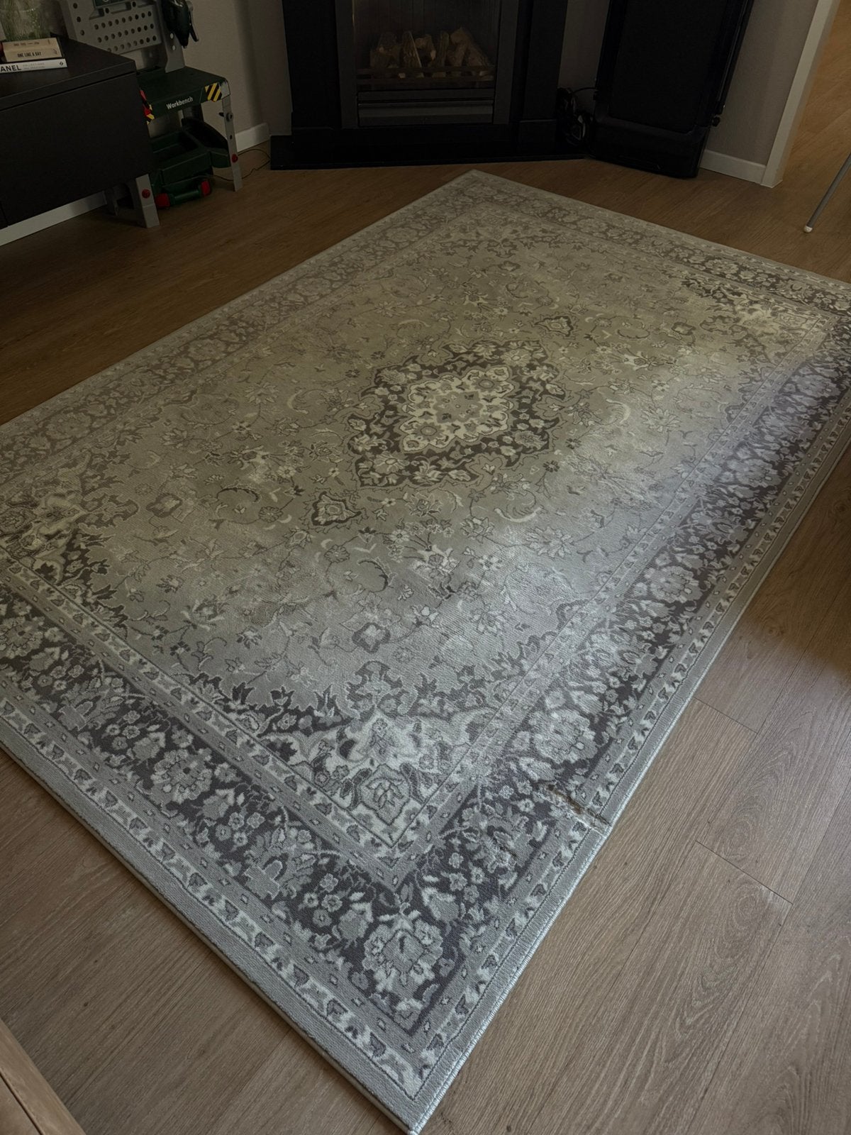 Ikea VEDBÄK Tapijt laagpolig 170 x 230 cm, Huis en Inrichting, Ophalen, Gebruikt, 150 tot 200 cm, 200 cm of meer