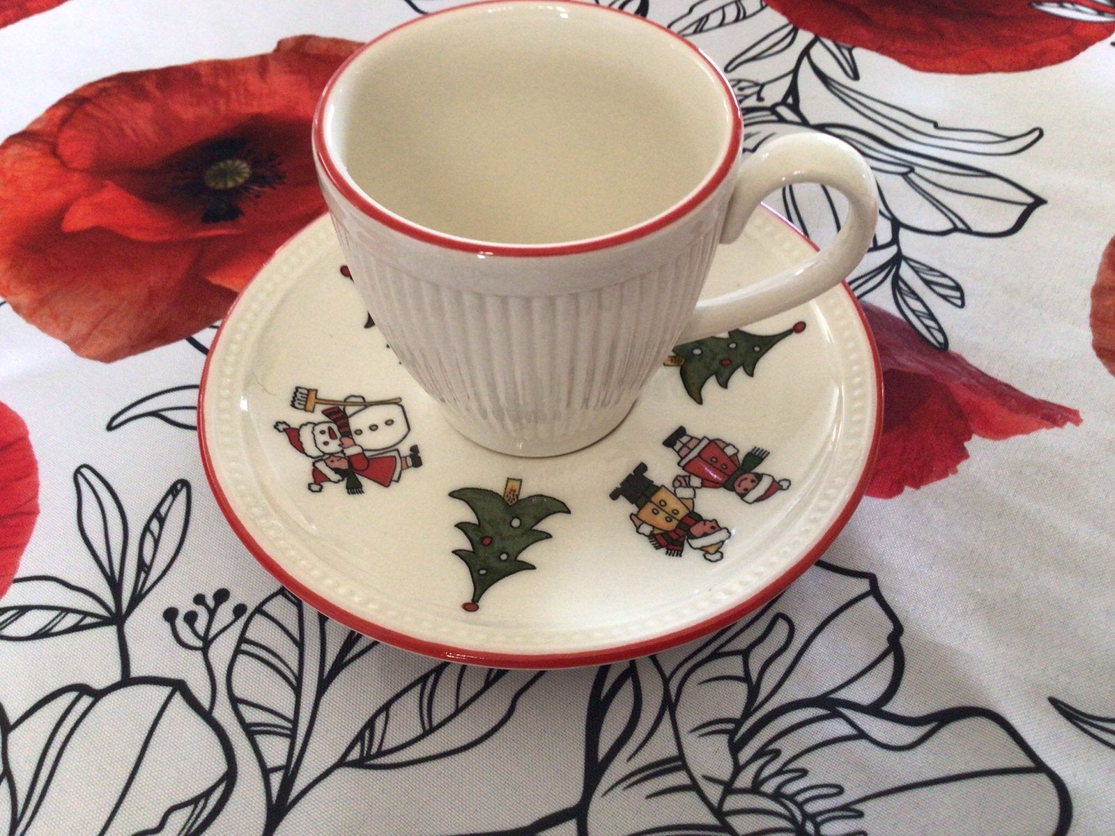 Wedgewood Queen’s Ware  koffie- en theekopjes, Ophalen, Klassiek, Zo goed als nieuw, Kop(pen) en/of Schotel(s)
