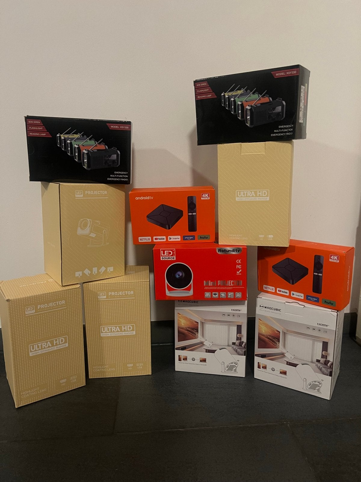 Diverse Retourartikelen: Android TV Box, Solar Radio, Beamer, Ophalen, Nieuw, LED, Ultra HD (4K)