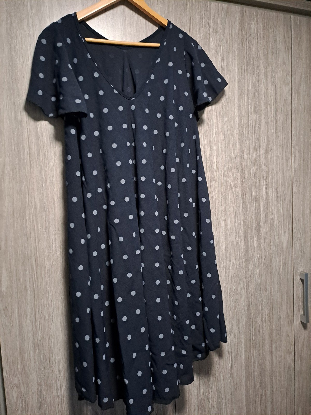 Jurk maat 48/50, Kleding | Dames, Grote Maten, Blauw, Jurk, Nieuw, Ophalen of Verzenden