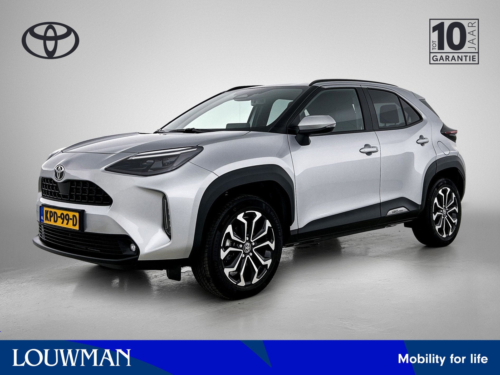 Toyota Yaris Cross 1.5 Hybrid 115 Dynamic (bj 2025), Auto's, Toyota, 12 maanden, Stof, Gebruikt, 116 pk