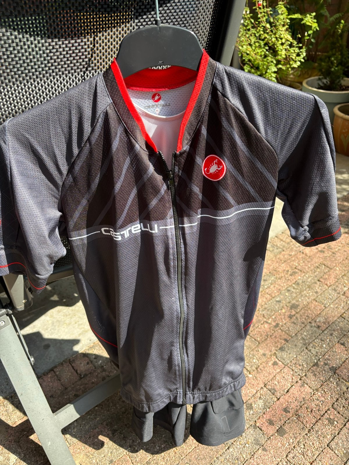 Castelli fietsshirt - Maat XL, Heren, Ophalen of Verzenden, Zo goed als nieuw, L
