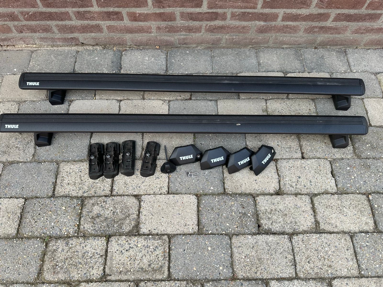 VW T7 Multivan Thule dakdragerset, Ophalen, Gebruikt