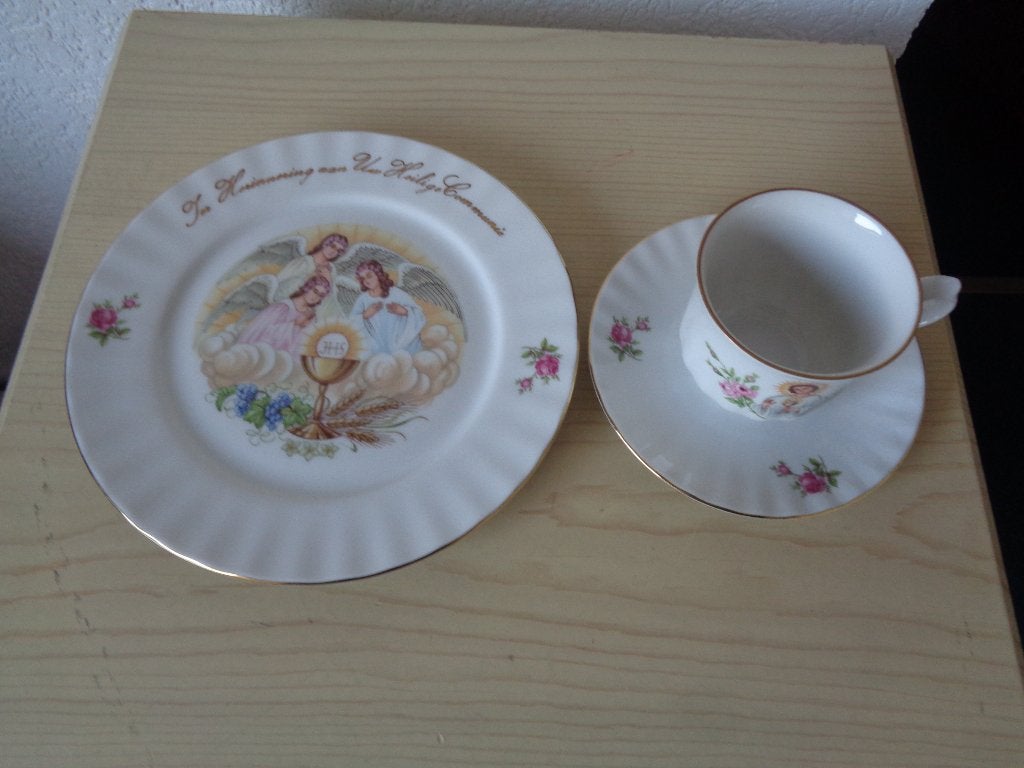 communie ontbijt servies, Ophalen of Verzenden