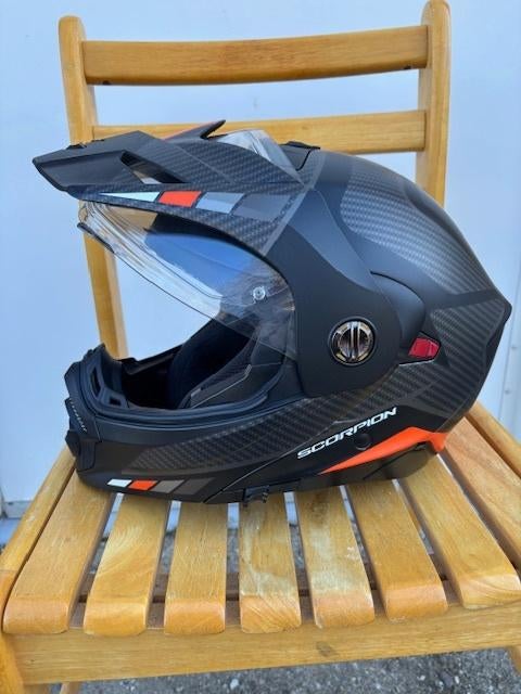 Helm Scorpion ADX-2 Camino, Motoren, Dames, Integraalhelm, S, Tweedehands