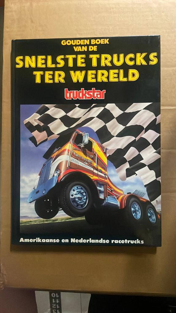 Gouden Boek van de Snelste Trucks ter Wereld Truckstar, Ophalen of Verzenden, Zo goed als nieuw, Vrachtwagen
