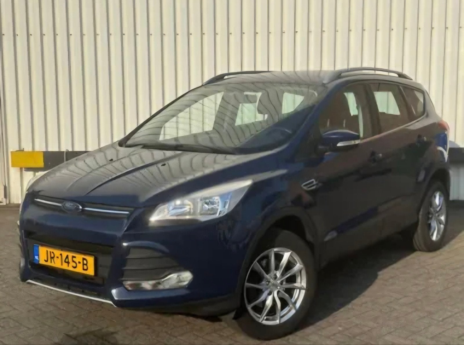 Ford Kuga 1.5 Ecoboost 150pk 2WD 2016 Blauw, Auto's, 1498 cc, 4 cilinders, Blauw, Alcantara