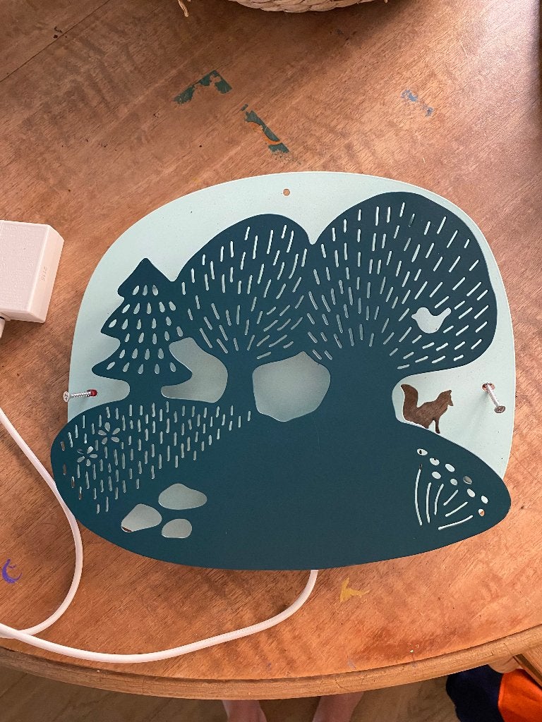 Ikea kinder wandlamp, Blauw, IKEA, Nieuw, Overige fittingen