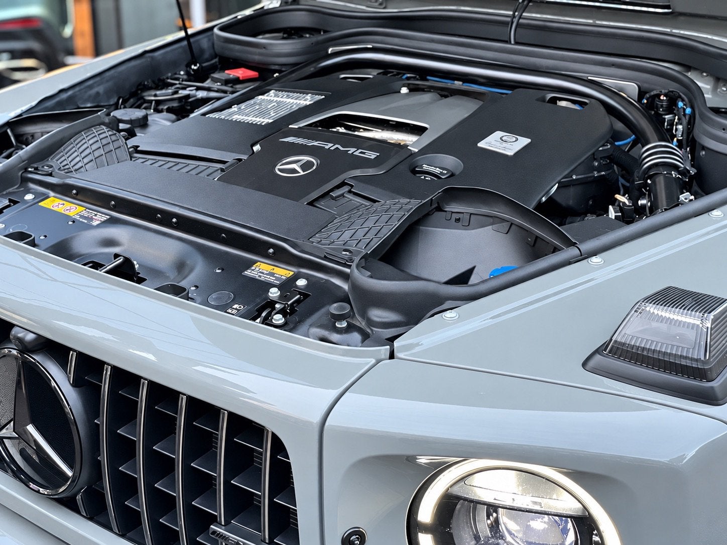 Mercedes-Benz G-Klasse AMG G 63 585pk AMG Speedshift Plus, Auto's, Automaat, Dealer onderhouden, G-Klasse, Vierwielaandrijving