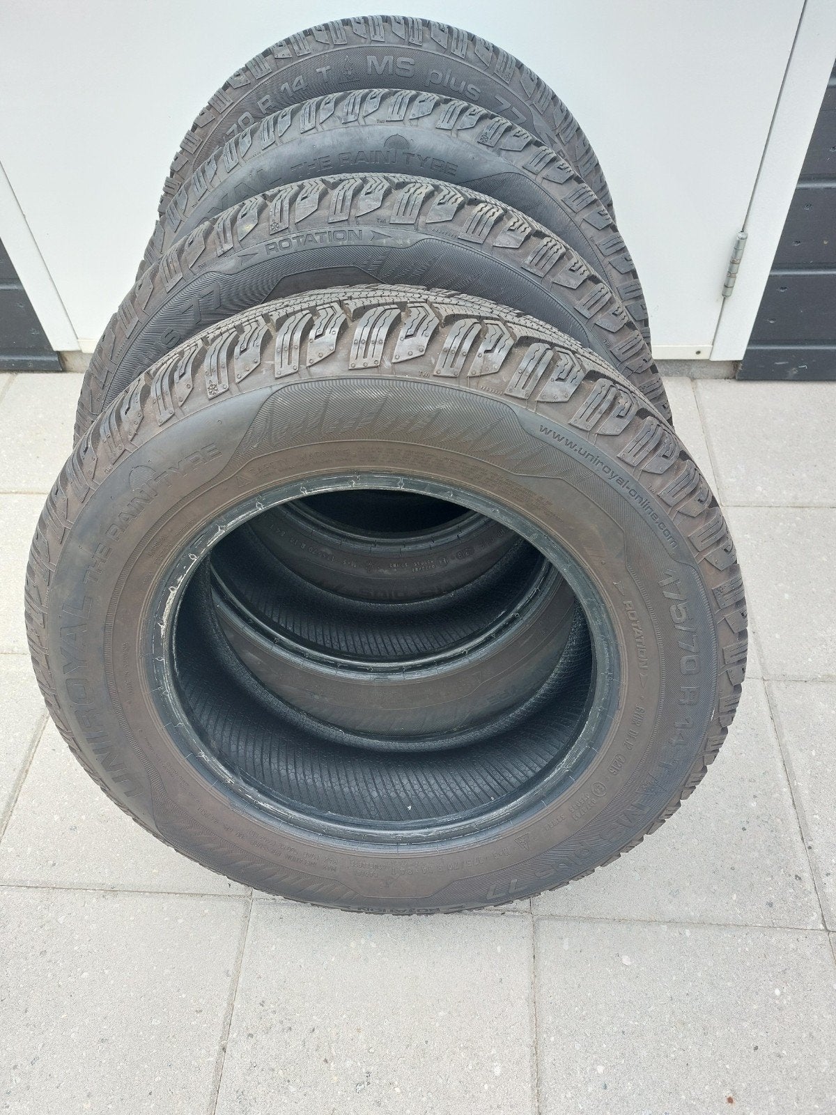 Winterbanden  175/70/14, Ophalen