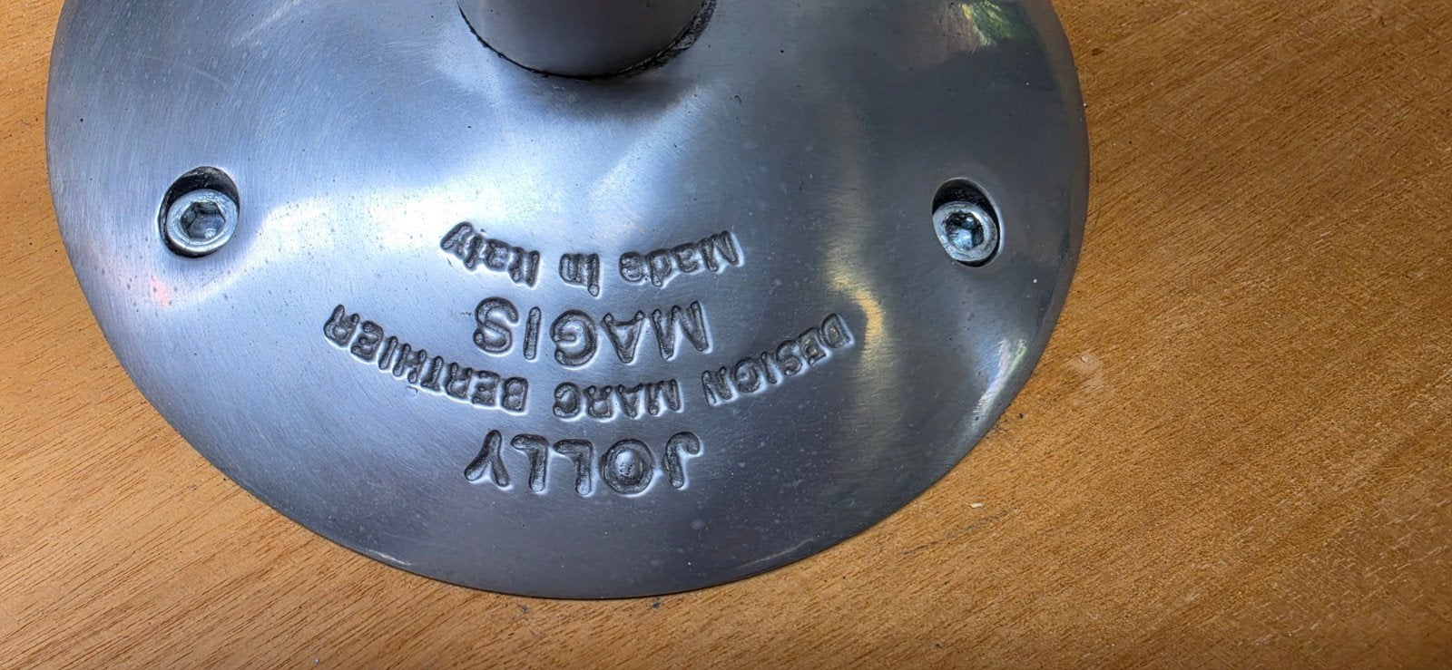 Jolly Magis bijzettafel - Marc Berthier design, Huis en Inrichting, Minder dan 45 cm, Gebruikt, Design, Modern, Rond