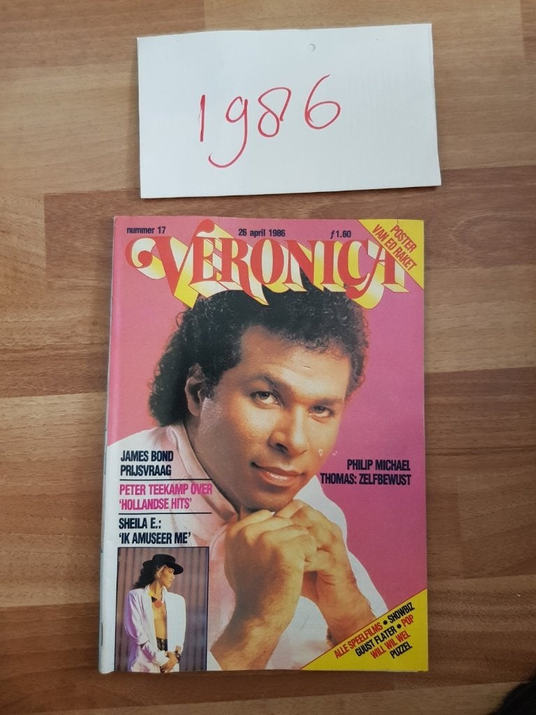 Veronica magazine 1986, Verzenden, Muziek, Film of Tv