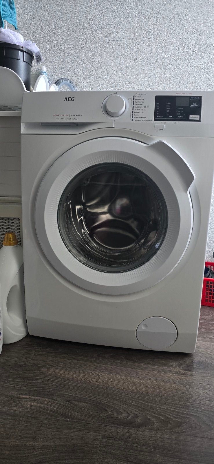 AEG 6000 SERIES LAVAMAT ProSense Wasmachine 8kg, Witgoed en Apparatuur, Wasmachines, 1200 tot 1600 toeren, 8 tot 10 kg, Ophalen of Verzenden