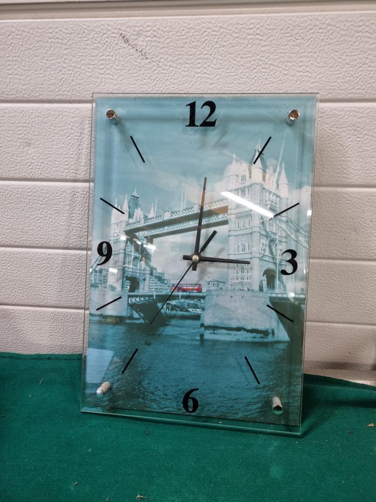 wandklok tower bridge londen, Ophalen of Verzenden, 'T Olde Gre-j, Info@toldegrej.nl, Endepoelstraat 20f Didam