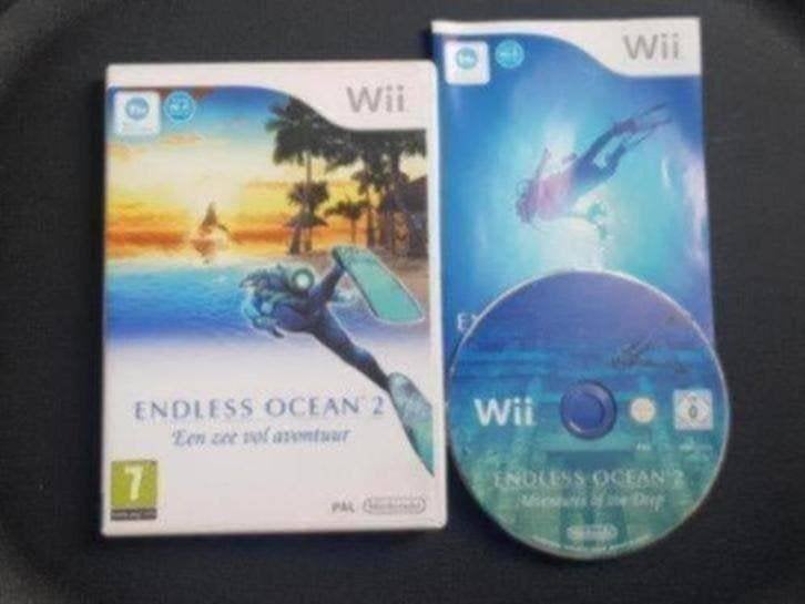 ZELDZAAM | Wii | Endless Ocean 2 Adventures of the Deep, Avontuur en Actie, Gebruikt, 1 speler, Ophalen of Verzenden